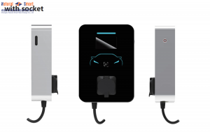 11KW 22KW AC 3 Phase Wall-Mounted & Floor-Mounted Cyberpunk Style APP Control Home Charging Station