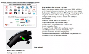 DC EV Charging Adapter CCS2 Plug to GBT Plug CE Certified for E-Car Charger