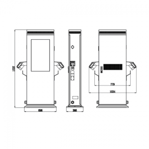 30kW-40kW DC EV Charging Station