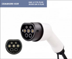 AC Electric Vehicle Wall Mount Charging Plie