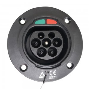 Type 2 male EV socket